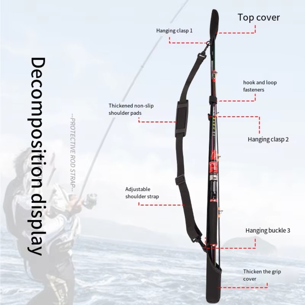 Fishing Rod Storage Bag Adjust - đánh giá và giá Reel Bag
