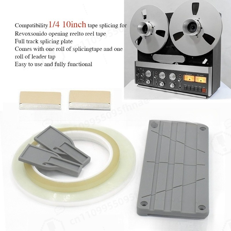 1/4 Inch Audio Tape Splicing K - đánh giá và giá Reel Repair Kit
