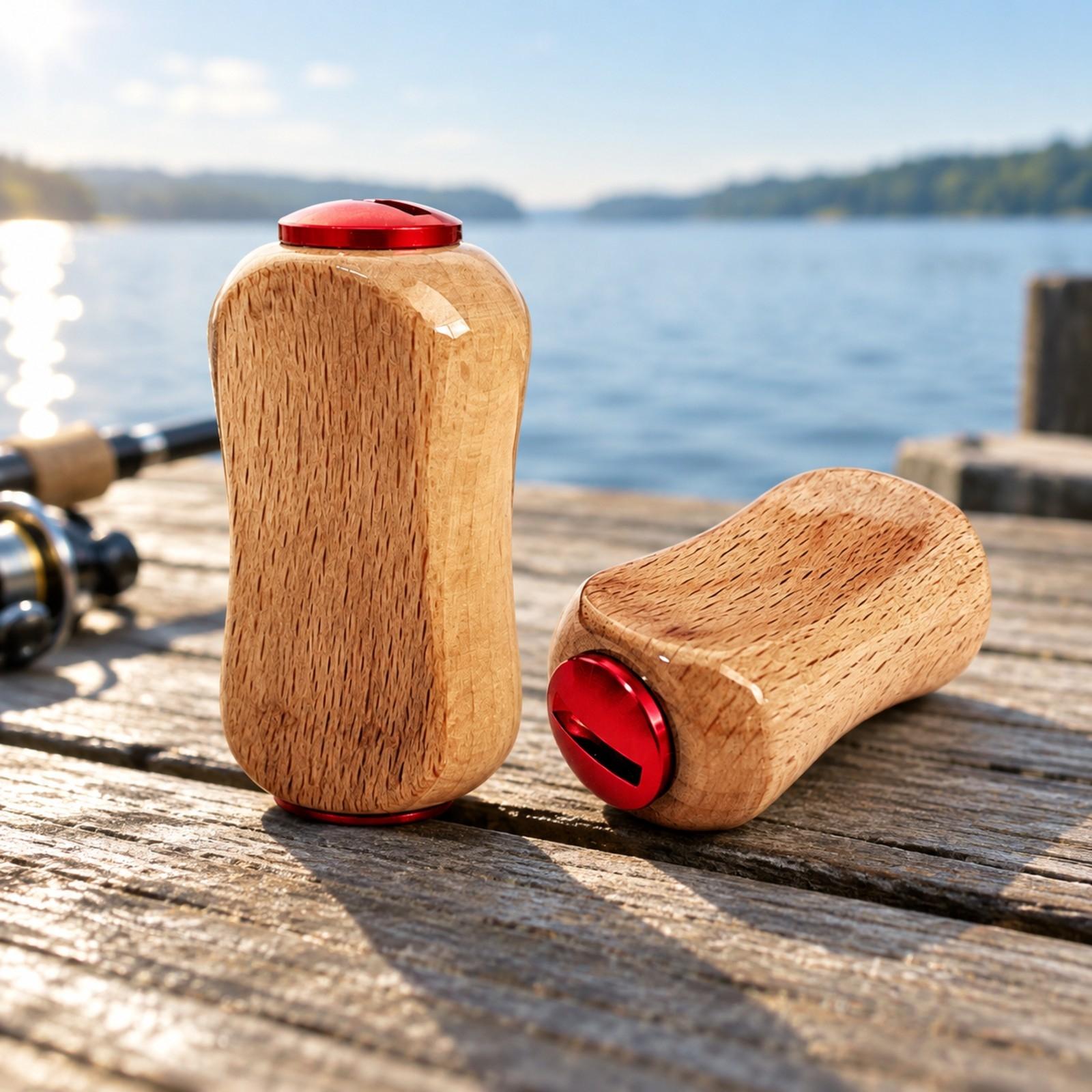 Lightweight Rosewood Reel Knob - đánh giá và giá Baitcasting Reel